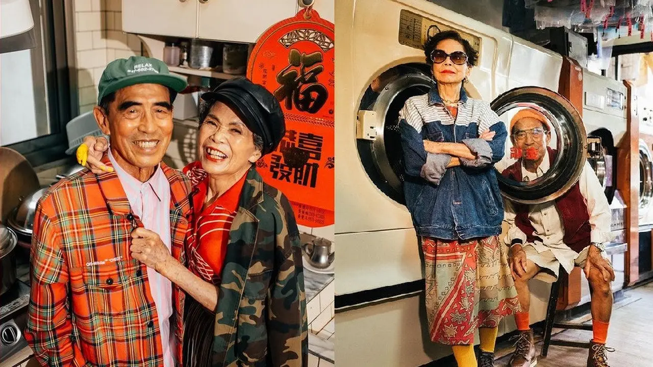 Kakek Nenek Pemilik Laundry Manfaatkan Baju Tertinggal Untuk Pemotretan, Inspiratif