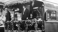 Kereta jenazah Robert F Kennedy (LA Times)