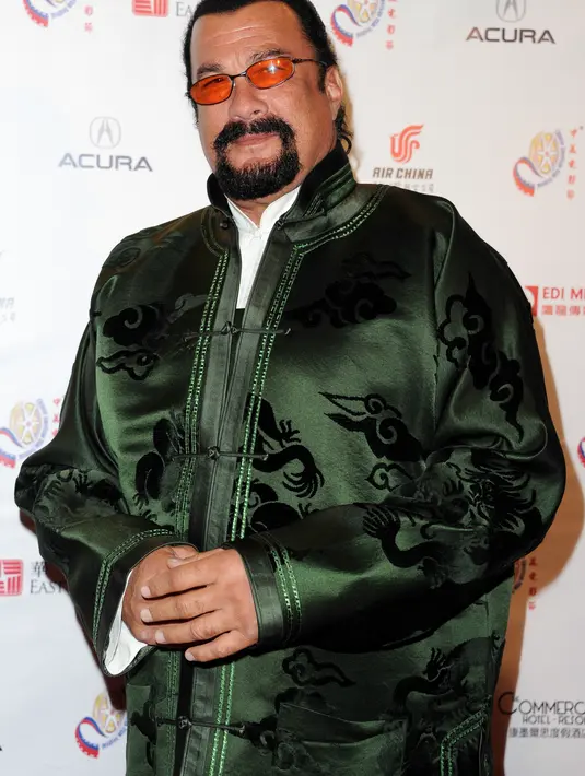 Seperti diketahui, aktor 63 tahun ini adalah pemegang sabuk hitam dan ketujuh dalam seni beladiri Aikido. (AFP/Bintang.com)