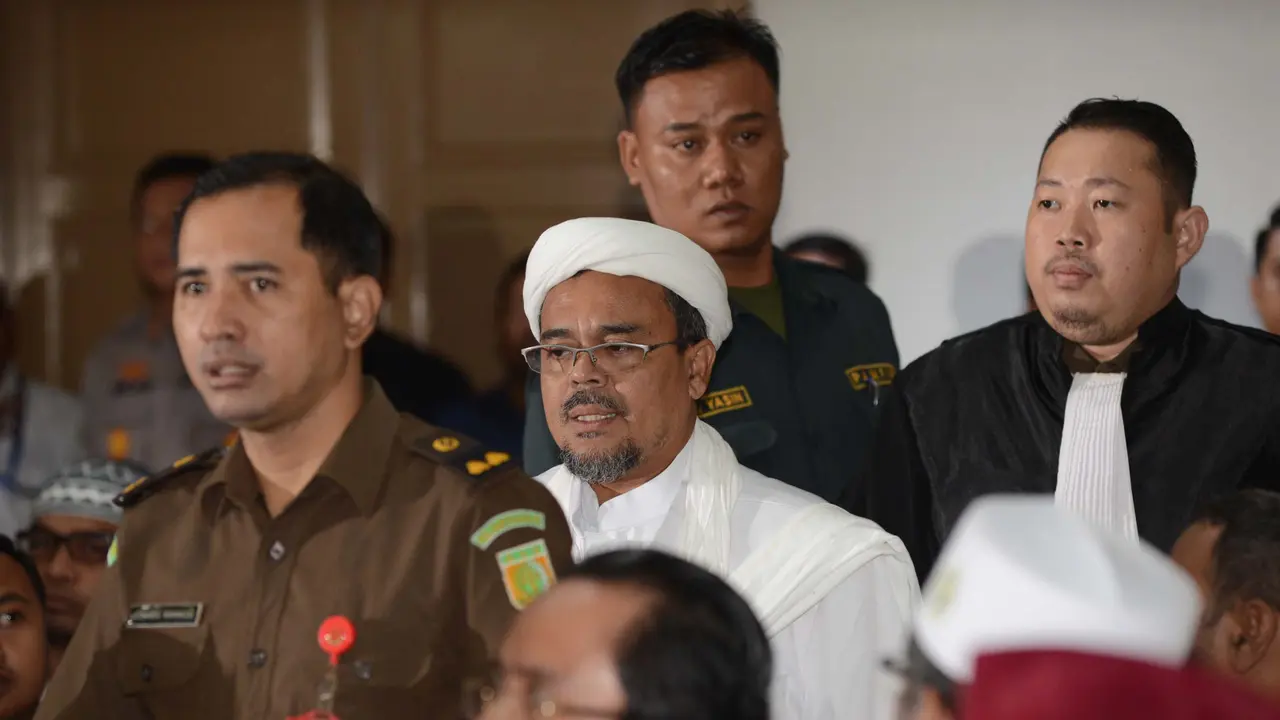 Rizieq Shihab Jadi Saksi di Sidang Ahok