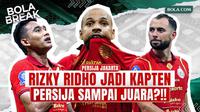 Bola Break edisi kali ini mengulas tentang kiprah Persija Jakarta di BRI Super League 2025/2026. Mulai dari peluang juara hingga mengamankan sosok vital di jantung pertahanan Macan Kemayoran. Rizky Ridho yang sekaligus kapten Persija Jakarta, resmi d...