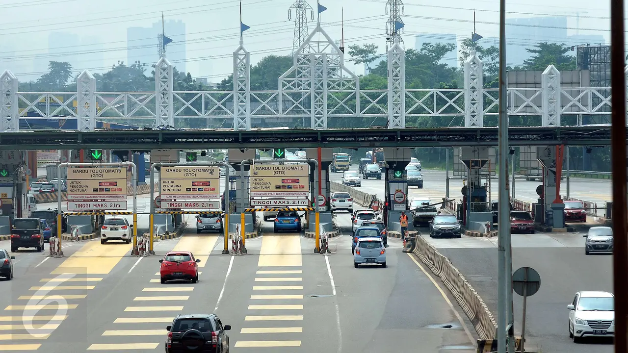 Libur Paskah, Ruas Tol Ululjami-Serpong Ramai Lancar