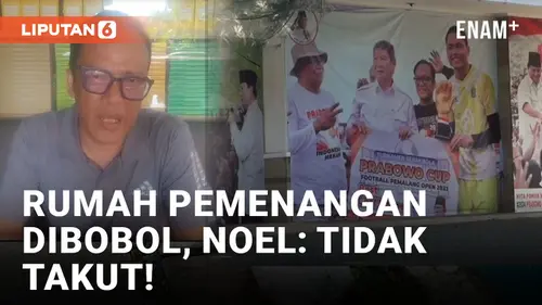 VIDEO: Rumah Pemenangan Relawan Prabowo-Gibran Dibobol, Immanuel Ebenezer Tegaskan Tidak Gentar
