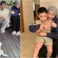 Potret anak Citra Kirana berani main ular peliharaan Irfan Hakim. (sumber: Instagram/citraciki)