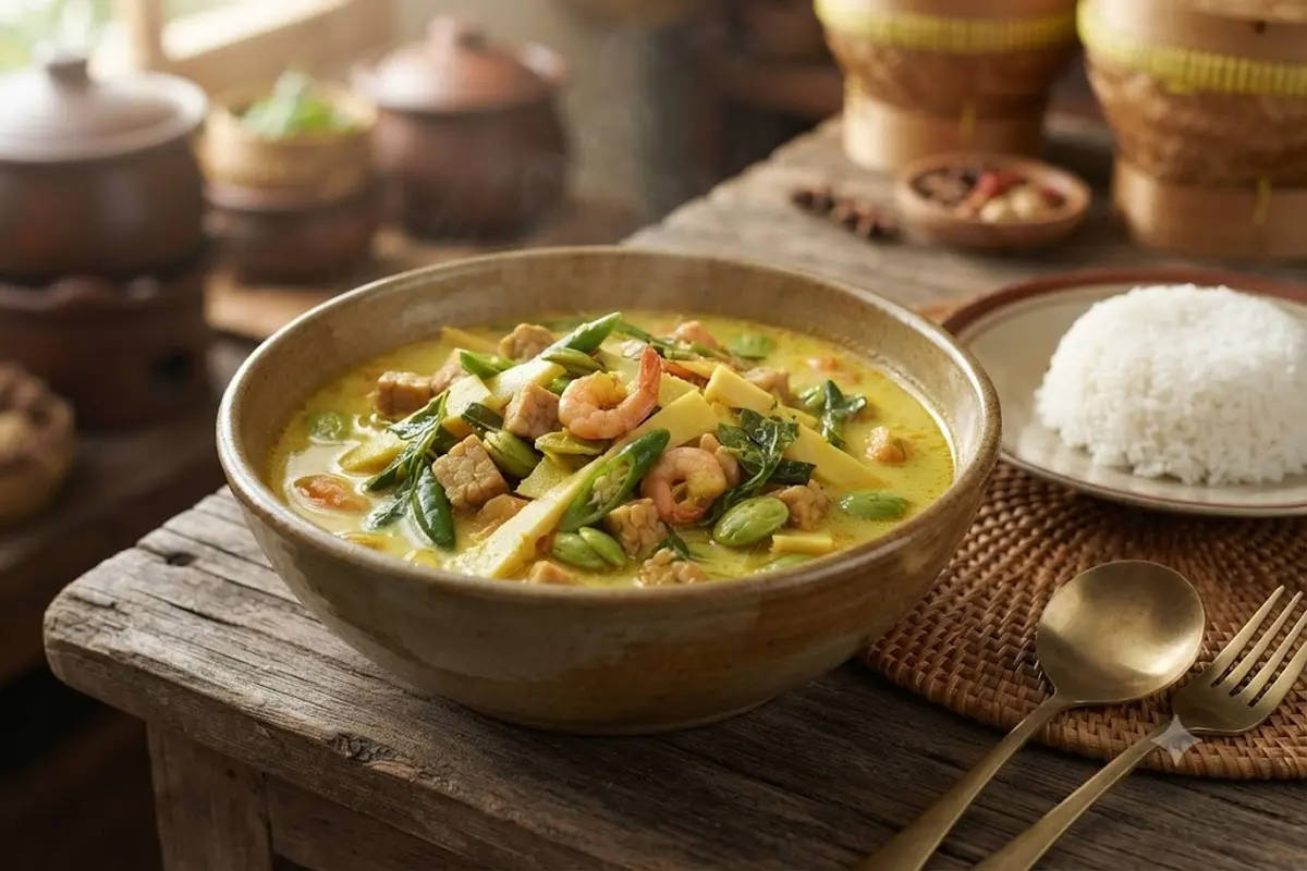 Resep lodeh rebung