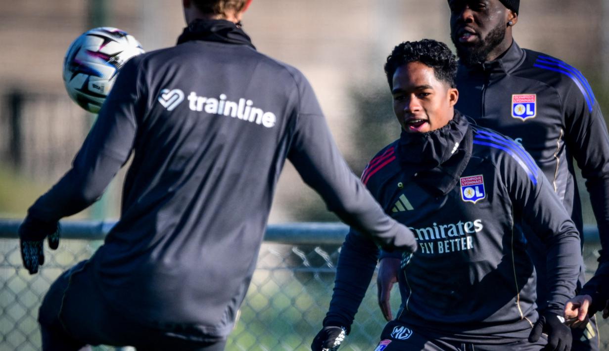 Pada musim pertamanya di Spanyol, Endrick mencatatkan 22 penampilan di LaLiga. Namun, musim ini perannya menurun drastis. (AFP/Olivier Chassignole)