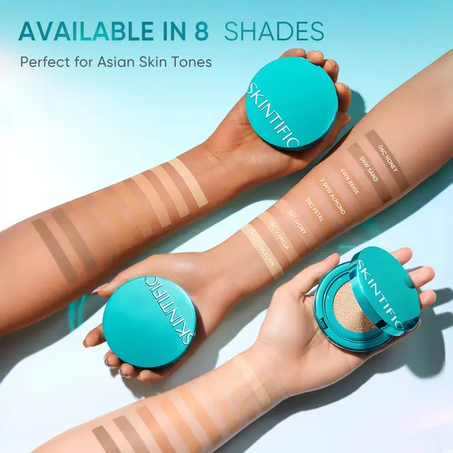 Kenali 8 Shades Cushion SKINTIFIC, dari Porcelain hingga Honey