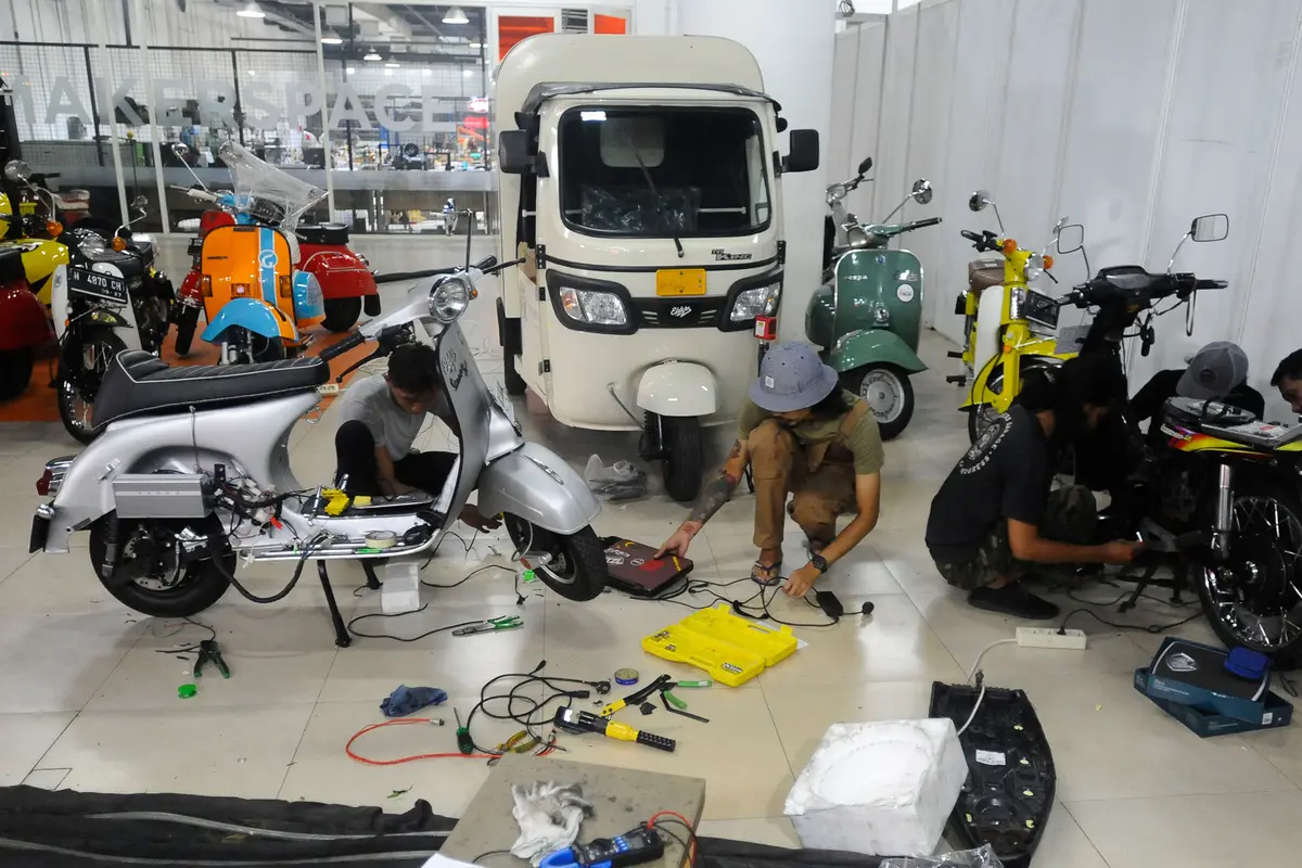 Rencana Subsidi Rp 6,5 Juta untuk Konversi Motor Listrik