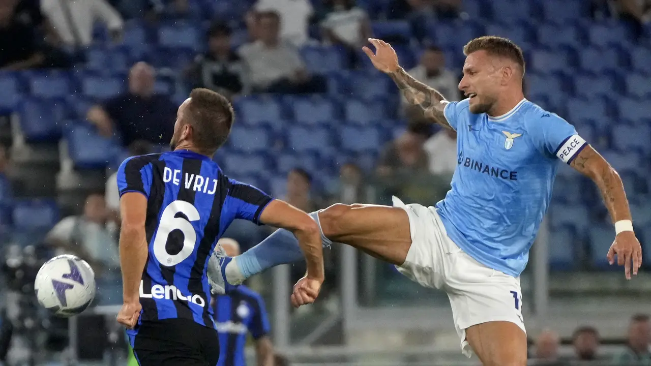 Liga Italia Lazio vs Inter Milan