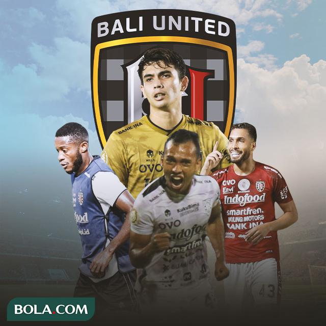 Bali United - Nadeo Argawinata, Willian Pacheco, Irfan Jaya, Privat Mbarga