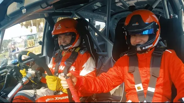 7 Momen Seru Gading Marten Jadi Navigator Rally Rifat Sungkar
