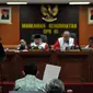 Presiden Direktur Freeport Maroef Sjamsoeddin menghadiri sidang MKD. (Liputan6.com/Johan Tallo)