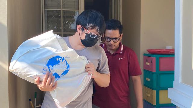 Georgius Ronald Tannur ditangkap di kediamannya daerah Surabaya, Jawa Timur, Minggu (27/10/2024). (Merdeka.com/Rahmat Baihaqi)