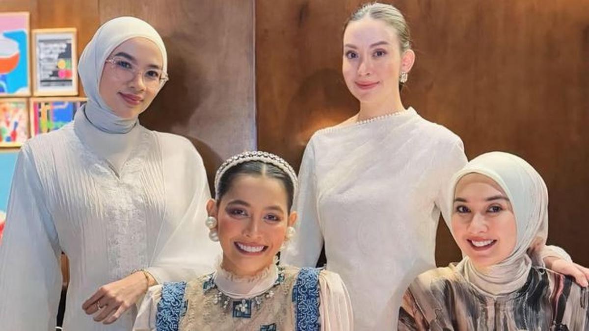 4 Potret Keseruan Bunga Jelitha Bukber dengan Alumni Putri Indonesia, Akrab Bersahabat 10 Tahun