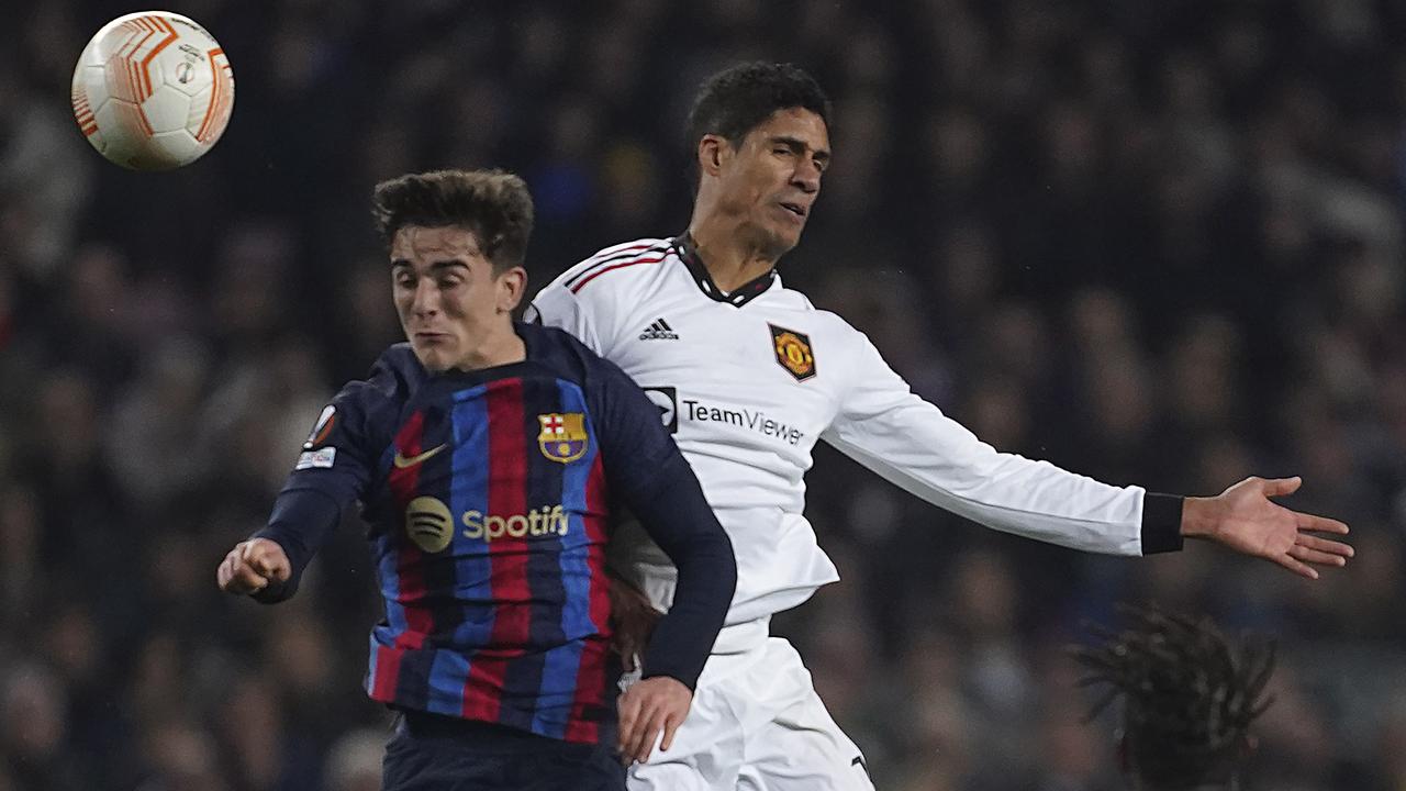 Barcelona vs MU di Liga Europa