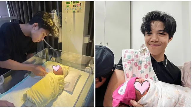 6 Potret Gen Halilintar Bareng Baby Azura, Sambut Hangat Kehadiran Keponakan Kedua