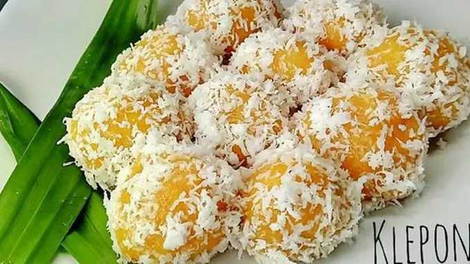 Klepon labu/copyright cookpad.com/Yani Astari