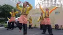Pentas Gempita Fashion Disabilitas bertujuan untuk menumbuhkembangkan sekaligus memaksimalkan potensi-potensi yang ada pada penyandang disabilitas, di antaranya melalui kegiatan seni dan musik. (Liputan6.com/Angga Yuniar)