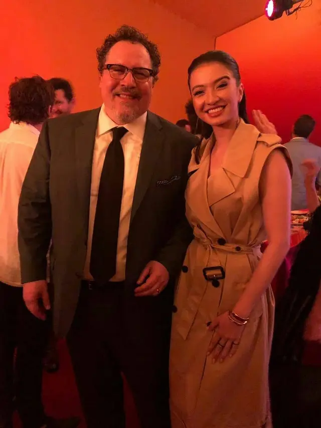 Raline Shah Saat Hadiri World Premier Film The Lion King di Amerika