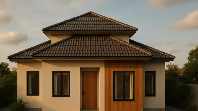 Rumah Sederhana Minimalis 9x6 Atap Genteng
