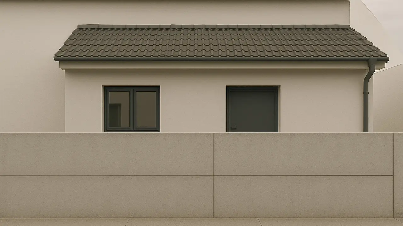 pagar rumah sederhana
