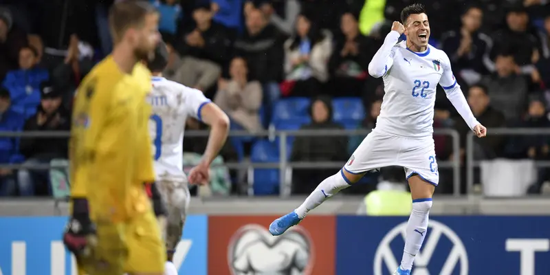 Italia Pesta Gol 5-0 ke Gawang Liechtenstein