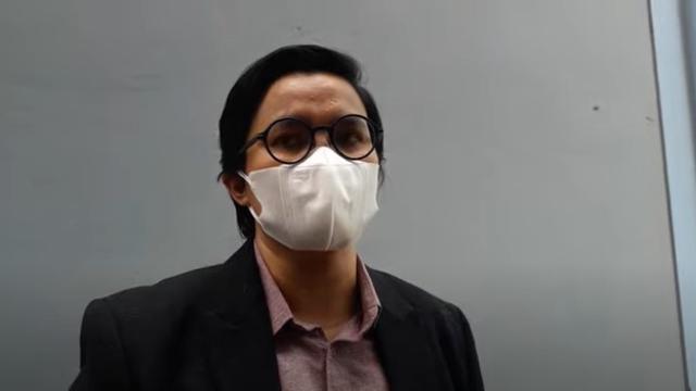 Devi Waluyo, kuasa hukum Lina Yunita (YouTube/ IntensInvestigasi)