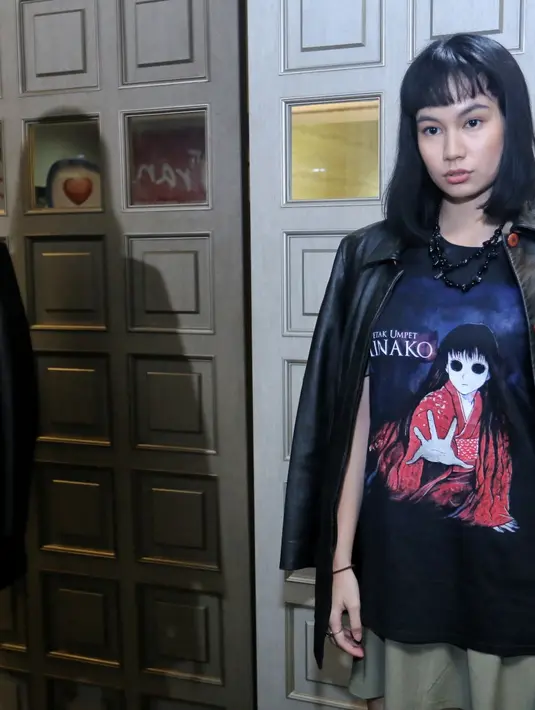 Pengalaman mistis sempat dirasakan saat syuting. Hal itu diungkapkan saat peluncuran trailer film Petak Umpet Minako di FX Sudirman, Jakarta, Kamis (20/7). Regina Rengganis merasakan keberadaan makluk halus yang tak mau diganggu.(Adrian Putra/Bintang.com)