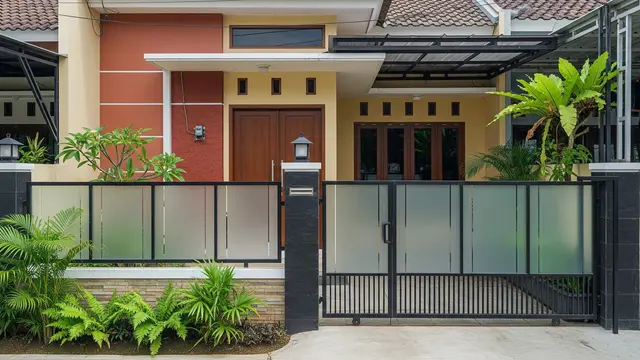 9 Desain Pagar Rumah Minimalis yang Membuat Fasad Tampak Lebih Mahal dan Berkelas