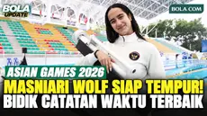 Perenang Indonesia, Masniari Wolf, antusias menyambut penampilannya di Asian Games 2026 Aichi-Nagoya. Ini menjadi Asian Games kedua bagi atlet berusia 20 tahun tersebut. Masniari fokus mempersiapkan diri lewat latihan sprint dan peningkatan kekuatan...
