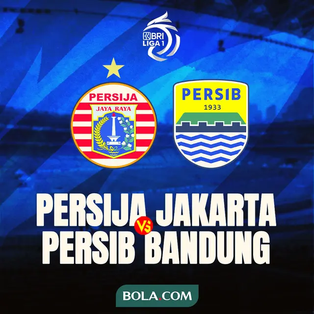 BRI Liga 1: Persija Jakarta Vs Persib Bandung