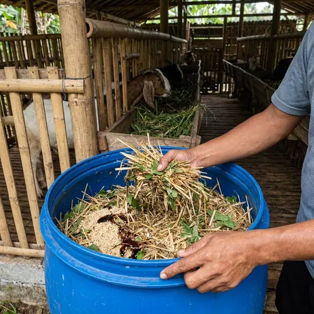 Pakan Ternak Agar Tidak Bau