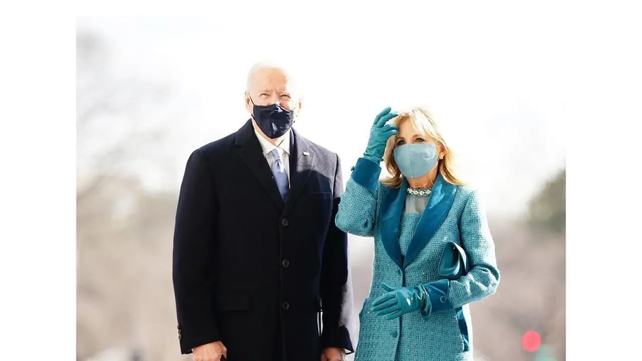 Jill Biden di  Inauguration Day/dok. Instagram @markarian_nyc