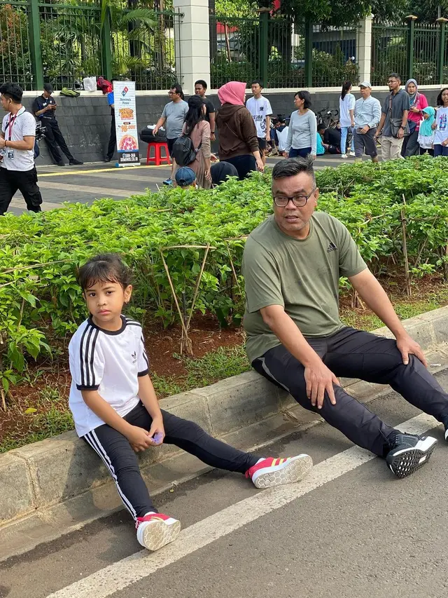 6 Momen Abdel Achrian saat Berolahraga, Tak Hanya Main Pingpong