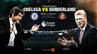 Chelsea Vs Sunderland (Liputan6.com/Trie yas)