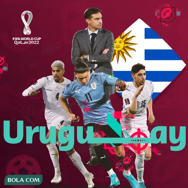 Piala Dunia - Ilustrasi Timnas Uruguay