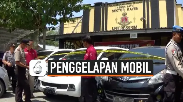 Satuan Unit Reskrim Polsek Kayen, Pati, Jawa Tengah, berhasil mengungkap kasus penggelapan mobil rental.