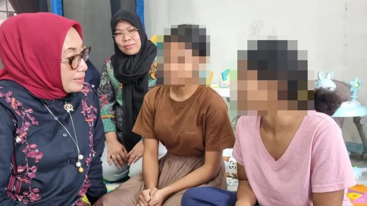 Menteri PPPA temui 2 anak NTT korban TPPO