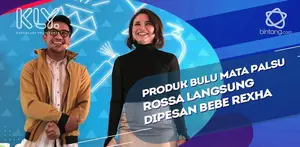 Produk Bulu Mata Palsu Rossa Langsung Dipesan Bebe Rexha
