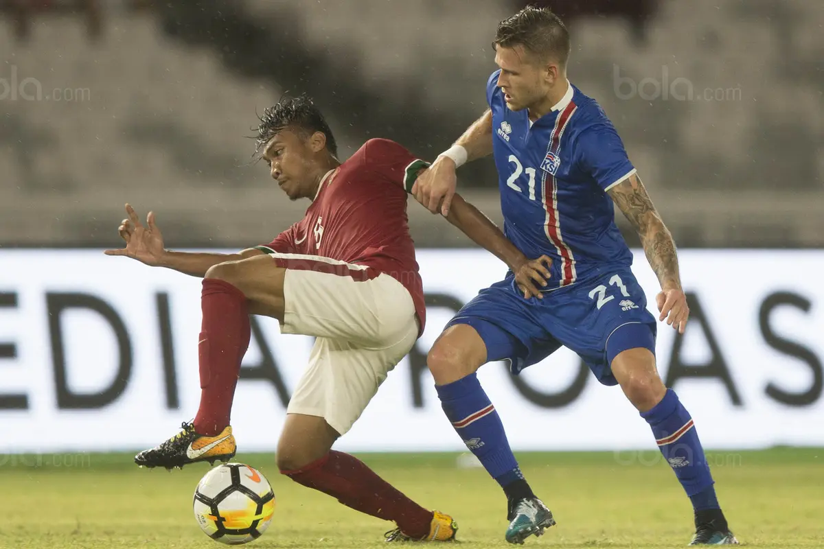 FOTO: Sempat Unggul, Timnas Indonesia Akhirnya Kalah dari Islandia