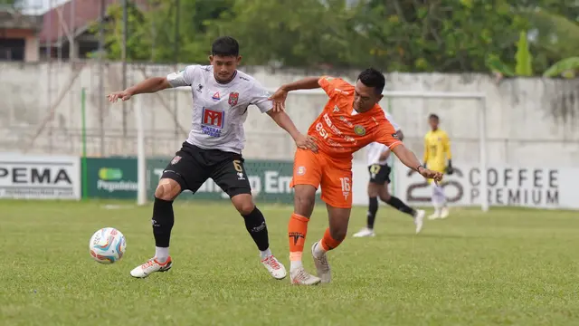 Ahmad Baasith dan Muammar Khadafi - Persiraja Vs Malut United di play off Pegadaian Liga 2 2023/2024