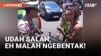 Lagi! Bule Bali Ngamuk Saat Terjaring Razia