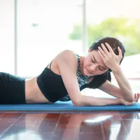 Agar tidak pening saat yoga./Copyright shutterstock.com/g/feelinglucky