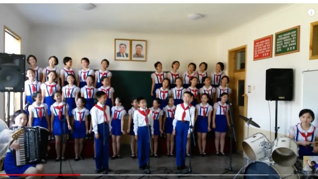 Bikin Bangga, Anak Sekolah di Korea Utara Bawakan Lagu Indonesia Halo-halo Bandung