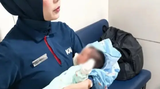 Heboh Bayi Terlantar di Toilet Kereta Api Sancaka