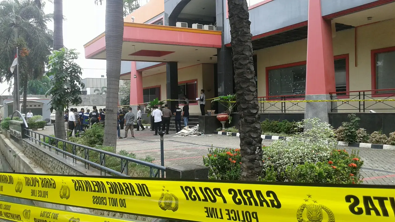 Lokasi ledakan di duren sawit