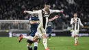 2. Cristiano Ronaldo (Juventus) - 9 gol dan 5 assist (AFP/Marco Bertorello)