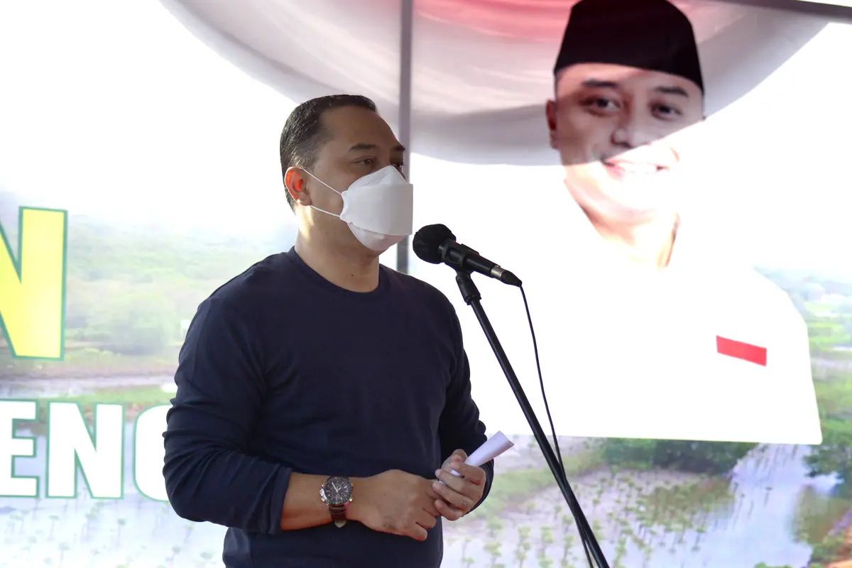 Wali Kota Surabaya Eri Cahyadi. (Dian Kurniawan/Liputan6.com)