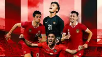 Timnas Indonesia U-23 - Ernando Ari, Elkan Baggot, Ivar Jenner, Ramadhan Sananta (Bola.com/Salsa Dwi Novita)