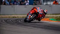 Pembalap Ducati, Jorge Lorenzo akan memulai balapan MotoGP Jerman 2018 dari posisi ketiga. (Twitter/Ducati Motor)